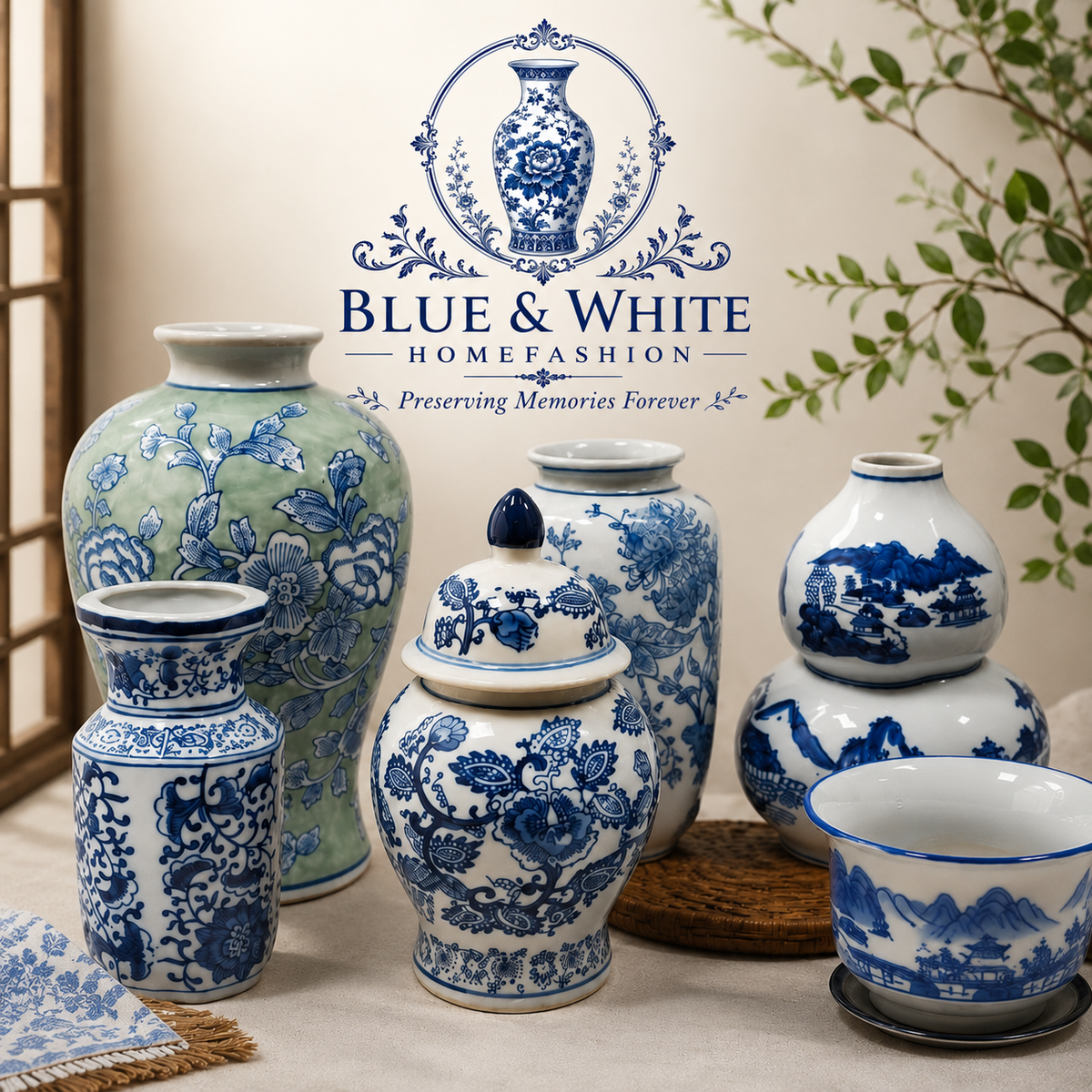 Blue & White Porcelain