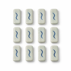 Blue & White Chopstick Rests – Set of 12