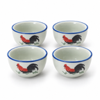 Rooster Jiangzhong Cups – Set of 4