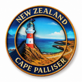 Cape Palliser New Zealand Acrylic Fridge Magnet – 8 cm