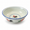 Rooster 10in Deep Serving Bowl