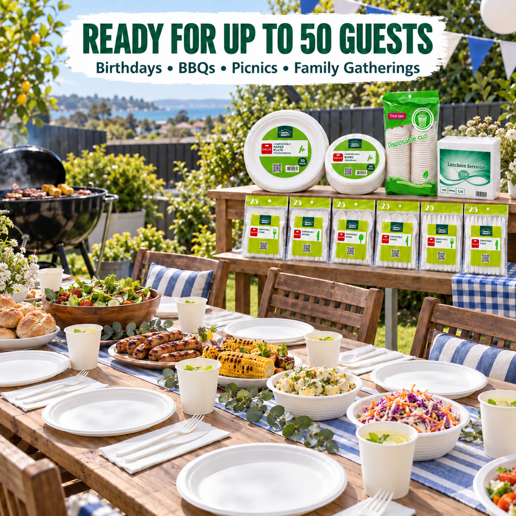 Complete Party Tableware Package Deal