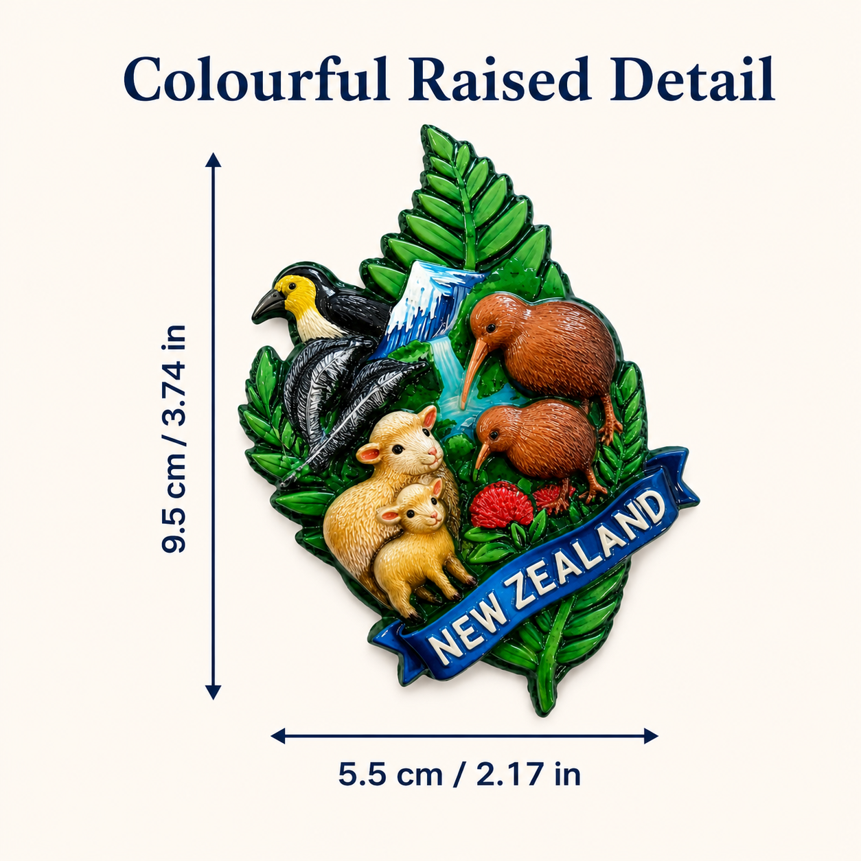New Zealand Wildlife & Nature Fridge Magnet