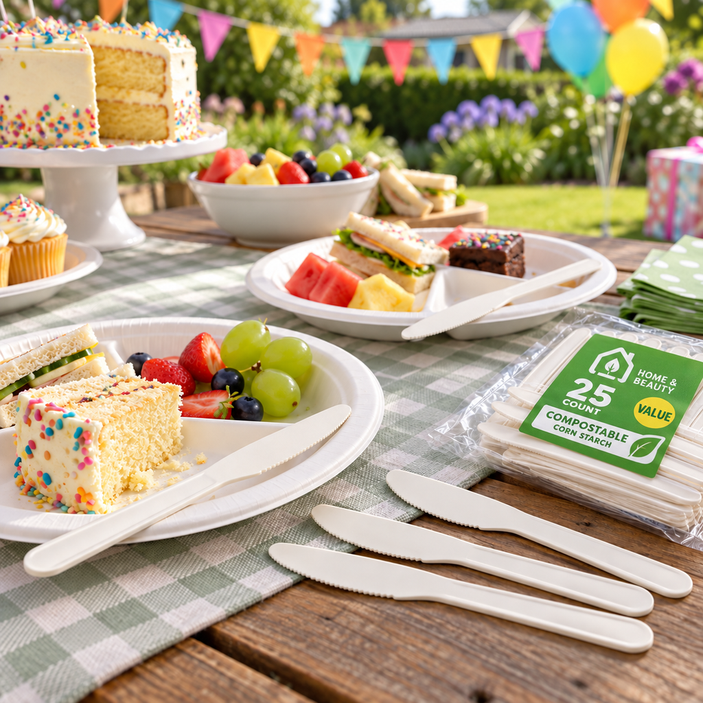 Compostable Knives – 25 Pack