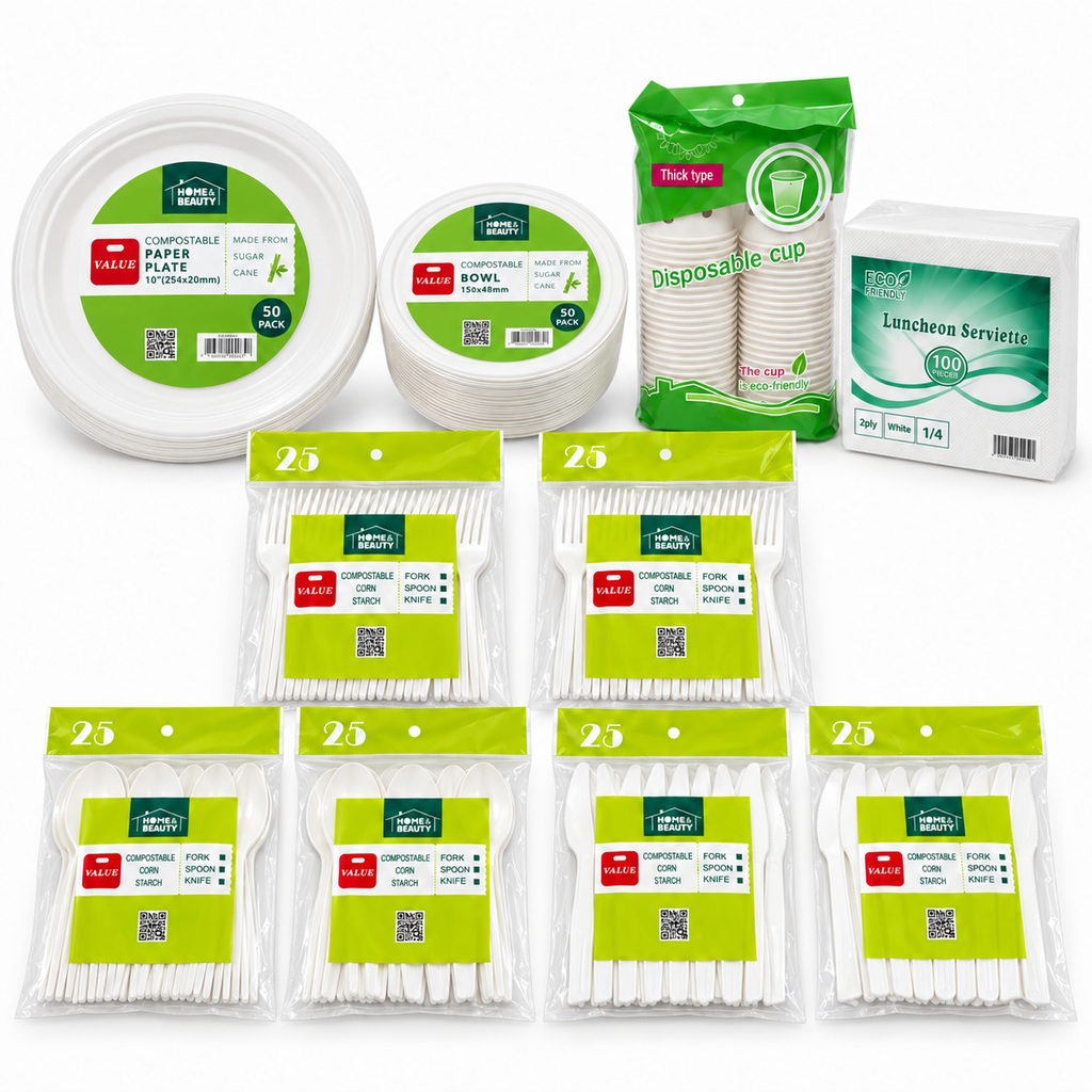 Complete Party Tableware Package Deal