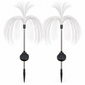 Set of 2 Solar Fiber Optic Garden Lights – 86cm