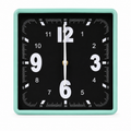 25cm Square Plastic Wall Clock – HA-8