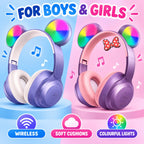 Kids Bluetooth Headphones – Boy & Girl 2-Pack