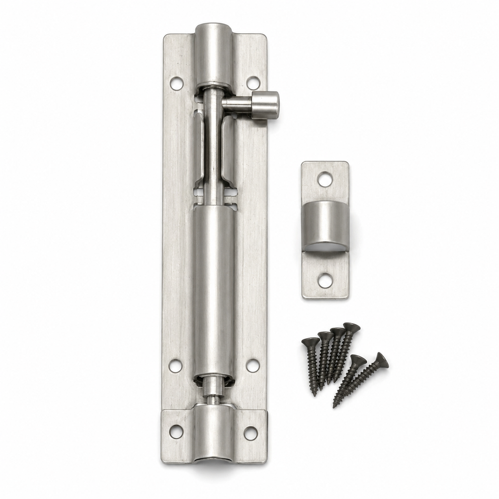 No. 4 Stainless Steel Sliding Barrel Bolt