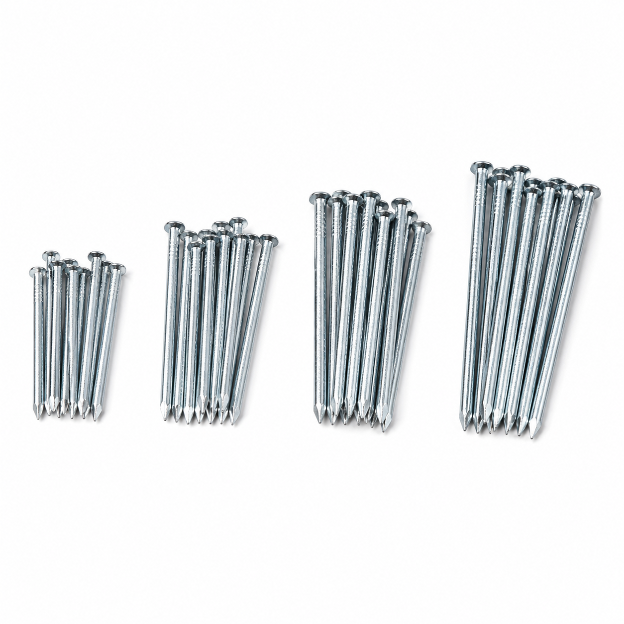 4-Size Assorted Steel Nail Set