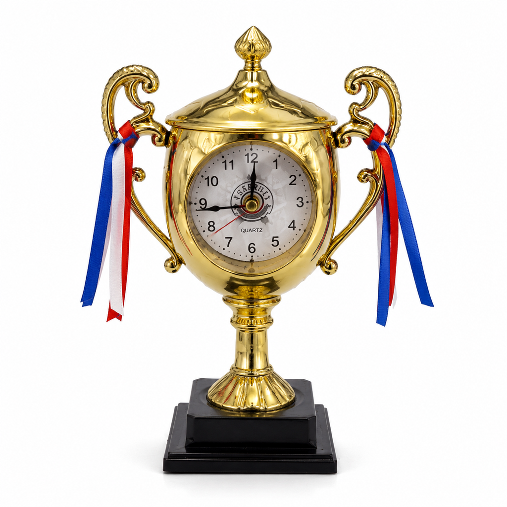 23cm Trophy Cup Alarm Clock – RP012