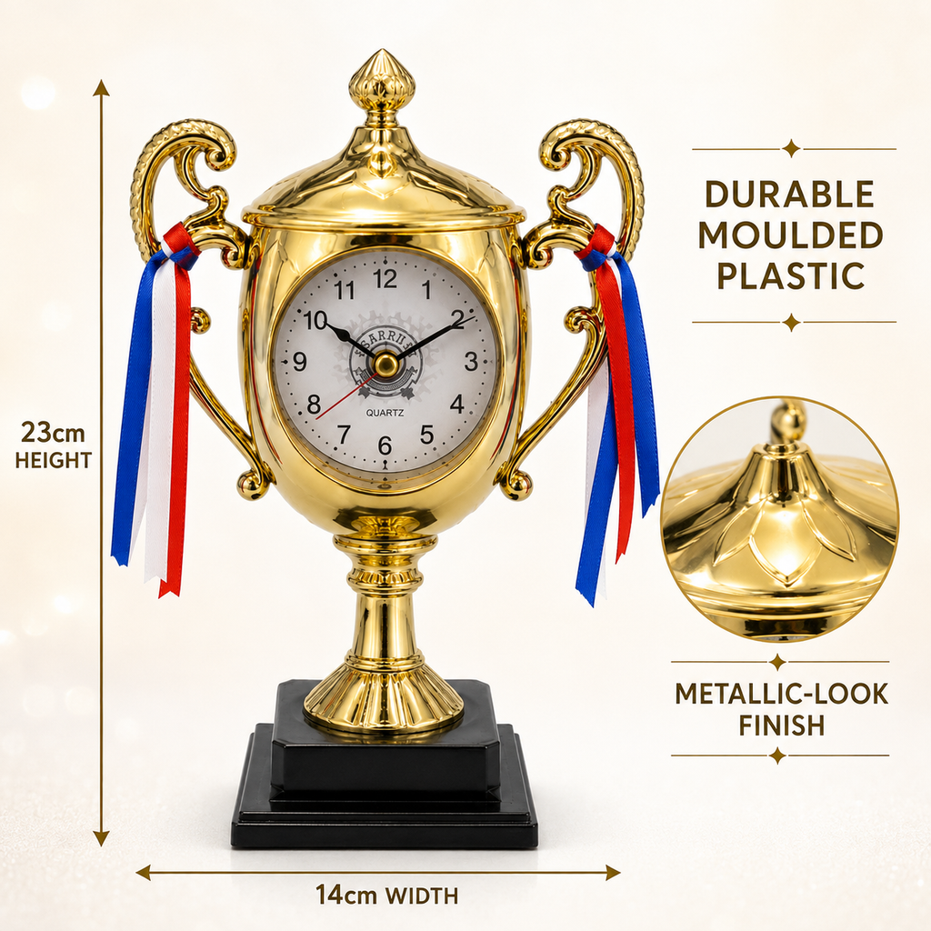 23cm Trophy Cup Alarm Clock – RP012