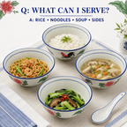 Red Rooster 7-Inch Serving Bowls – Set of 4