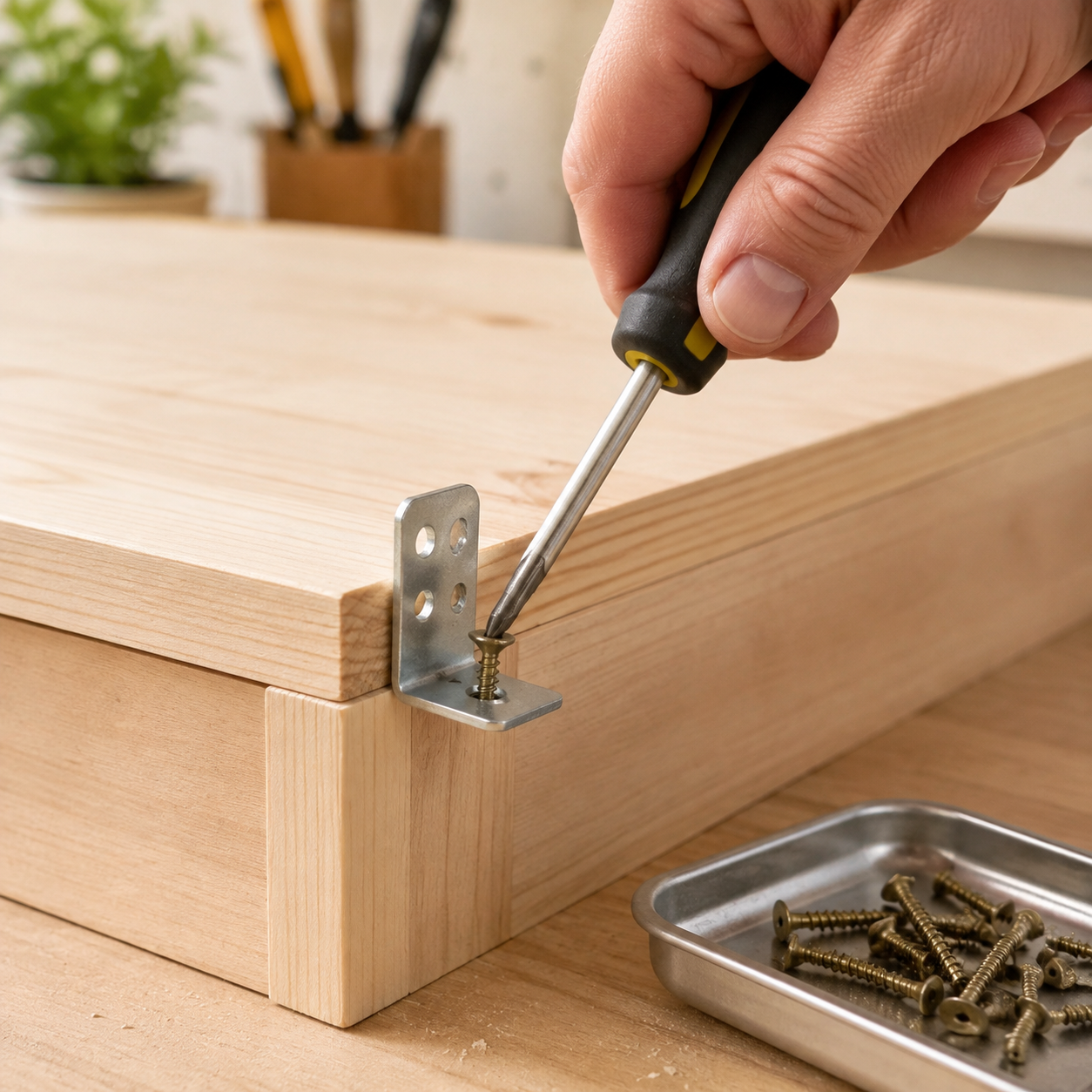 2-Size Countersunk Wood Screw Assortment