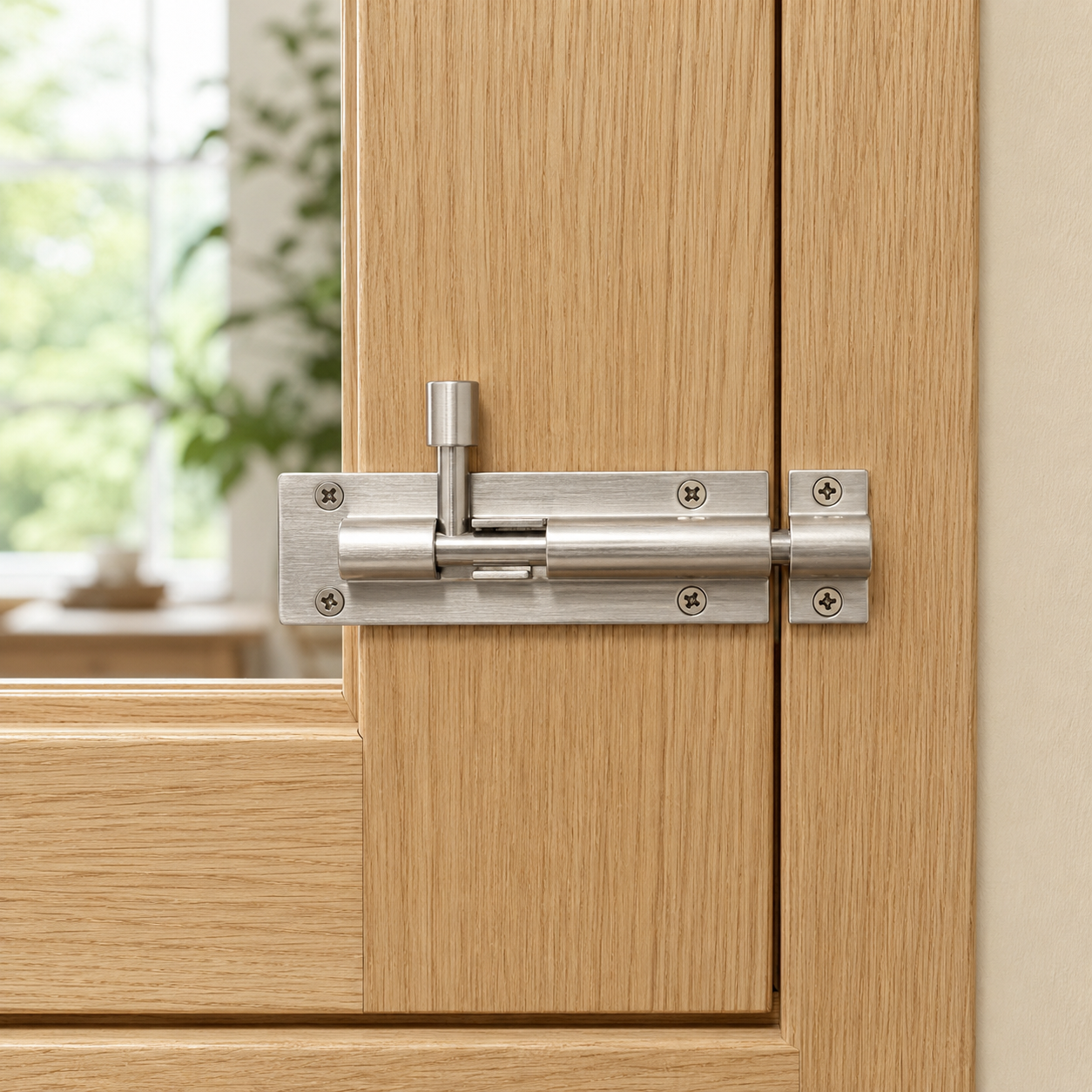 No. 4 Stainless Steel Sliding Barrel Bolt