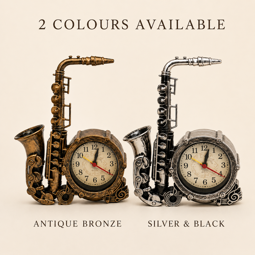 18.5cm Saxophone Alarm Table Clock – YY7711