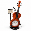 Violin-Shaped Table Alarm Clock – ZH888
