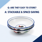 Red Rooster 8.5-Inch Serving Bowls – Set of 2